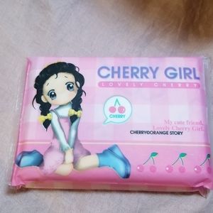 Orange Story Cherry Girl napkins/tissue
